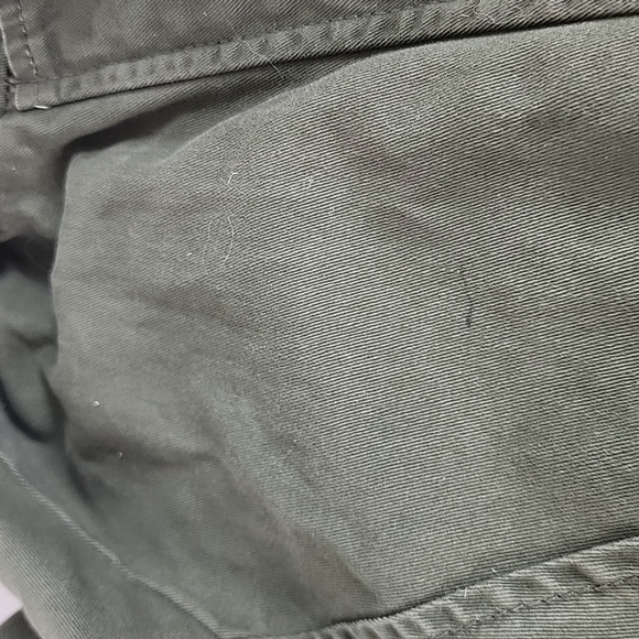 Sky and Sparrow army green utility jacket hood zipup drawstring waist Size XS - Picture 8 of 8